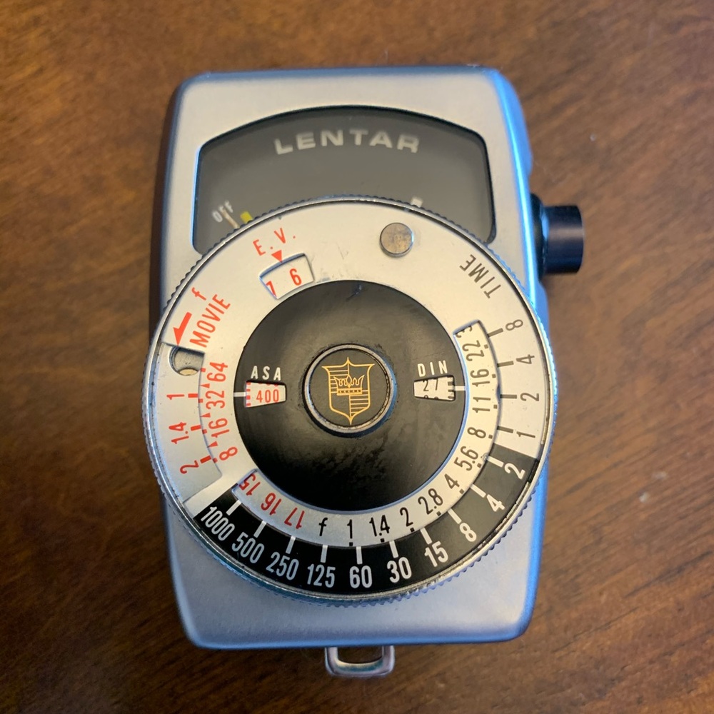 Lentar PR-66 exposure meter